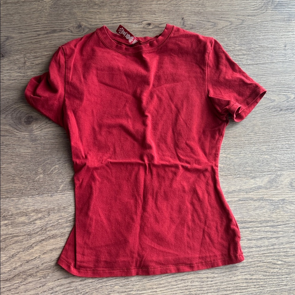 SKIMS Brick Cotton short Sleeve